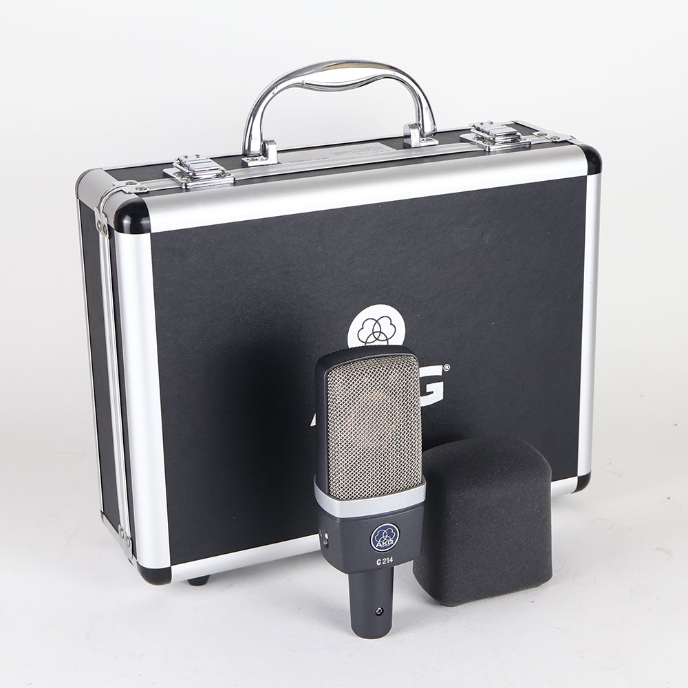 【中古】 マイク AKG C214 コンデンサーマイク