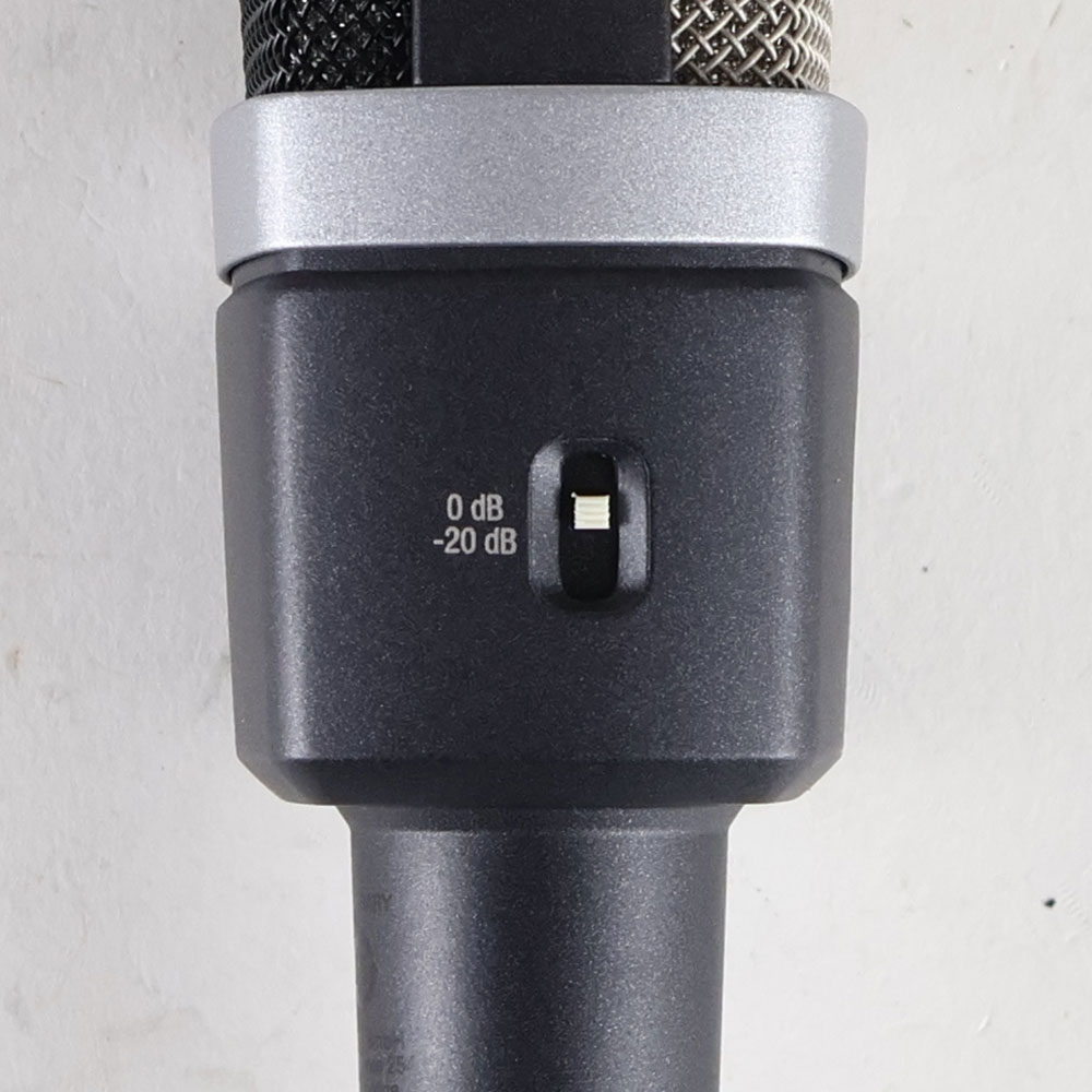 【中古】 マイク AKG C214 コンデンサーマイク スイッチ