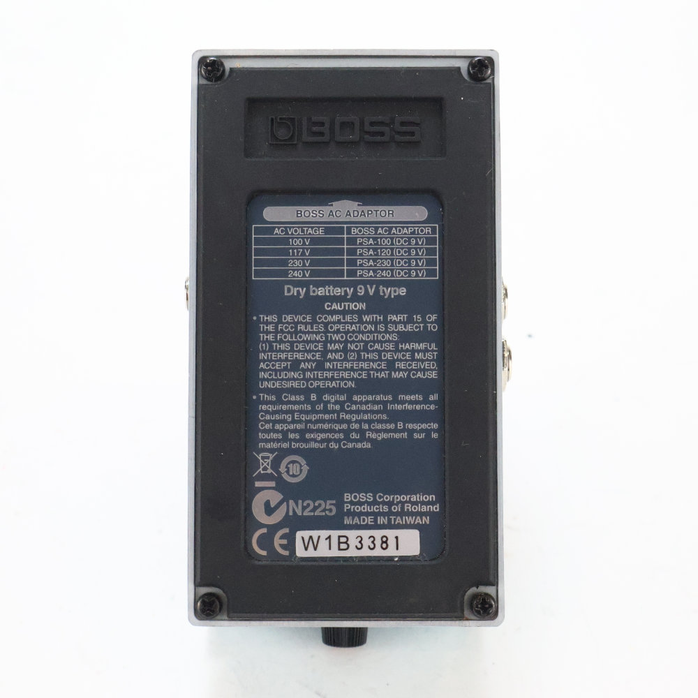 【中古】コーラスアンサンブル エフェクター BOSS CE-5 Chorus Ensemble ギターエフェクター 底面