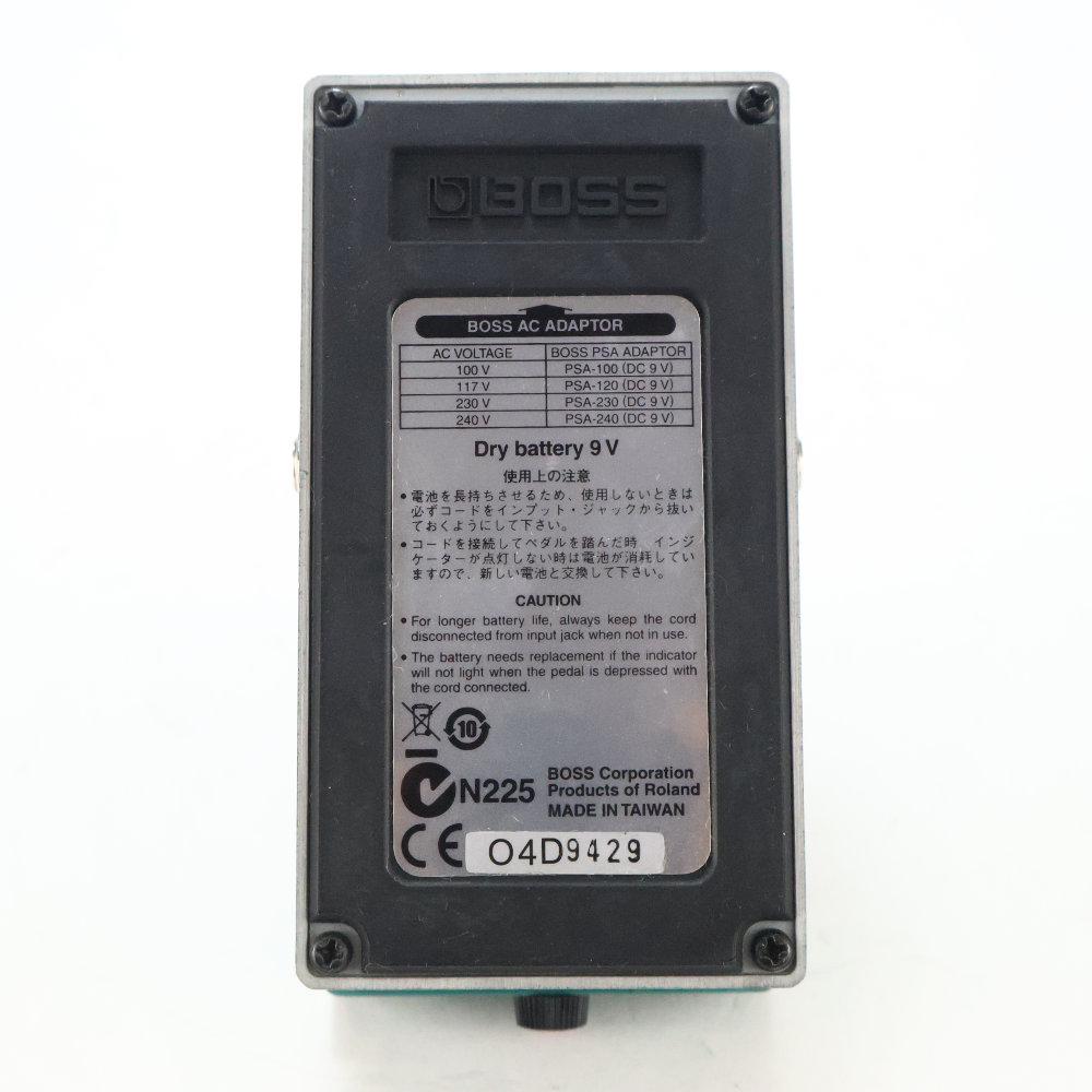 【中古】 トレモロ エフェクター BOSS TR-2 Tremolo ギターエフェクター 底面
