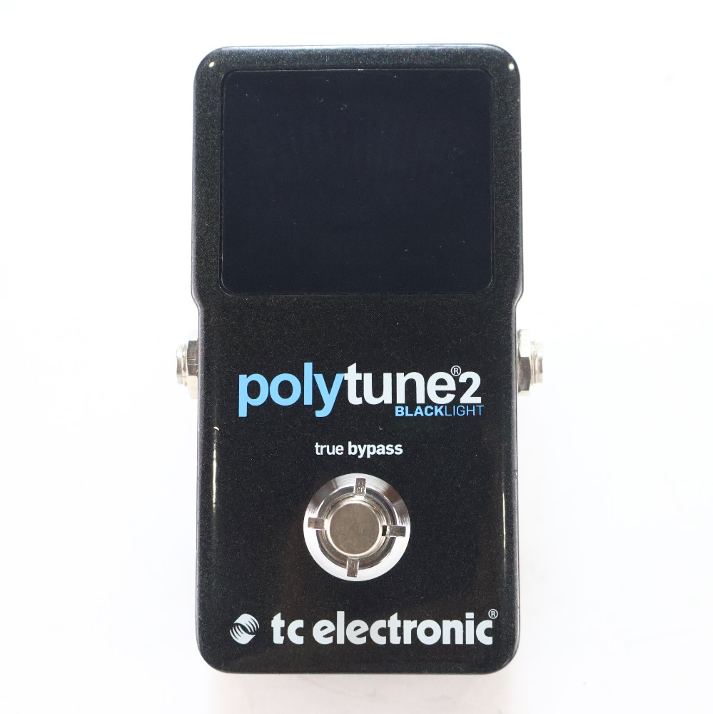 【中古】 ポリチューン2 ギターチューナー tc electronic PolyTune 2 BLACKLIGHT ポリフォニックチューナー
