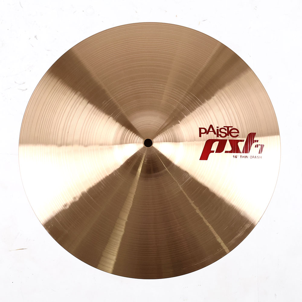 【中古】 クラッシュシンバル パイステ PAISTE PST7 THIN CRASH 16インチ