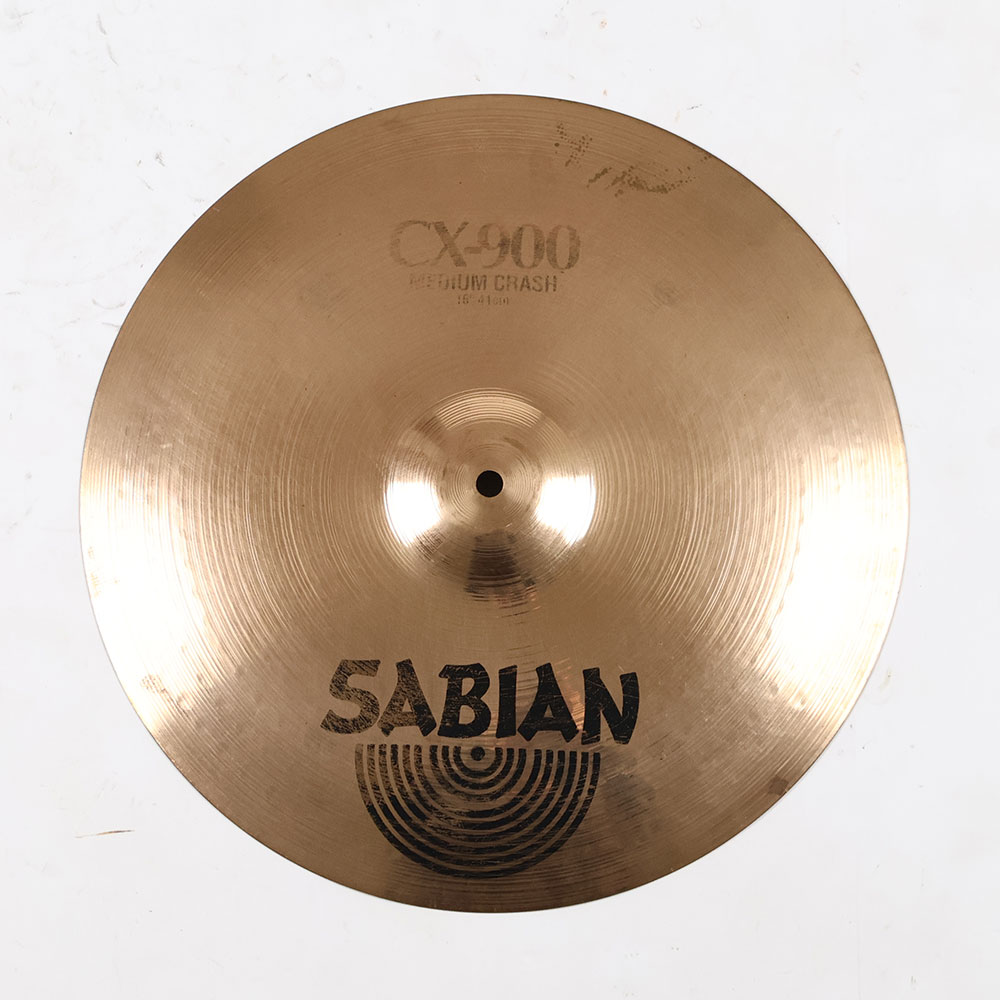 【中古】 クラッシュシンバル セイビアン SABIAN CX-900 MEDIUM CRASH 16インチ