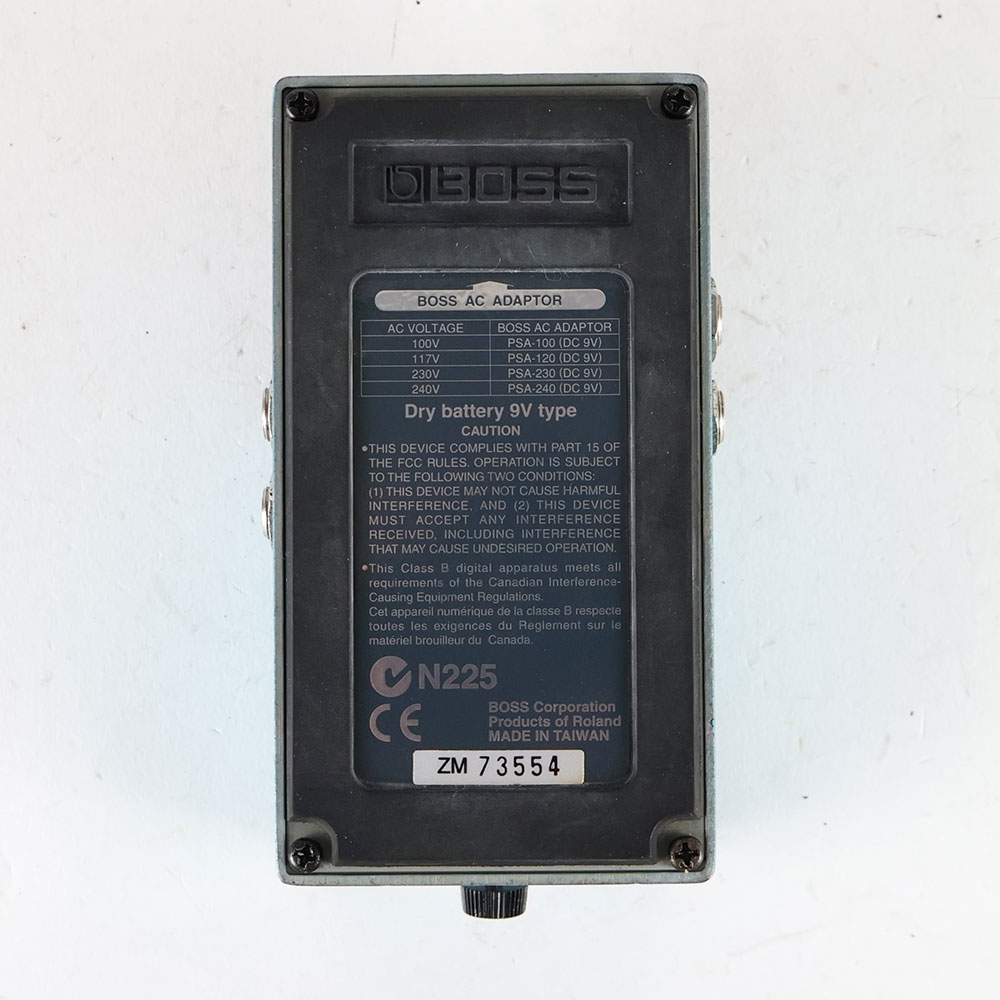 【中古】 ピッチシフター エフェクター BOSS PS-5 SUPER Shifter ギターエフェクター 裏面