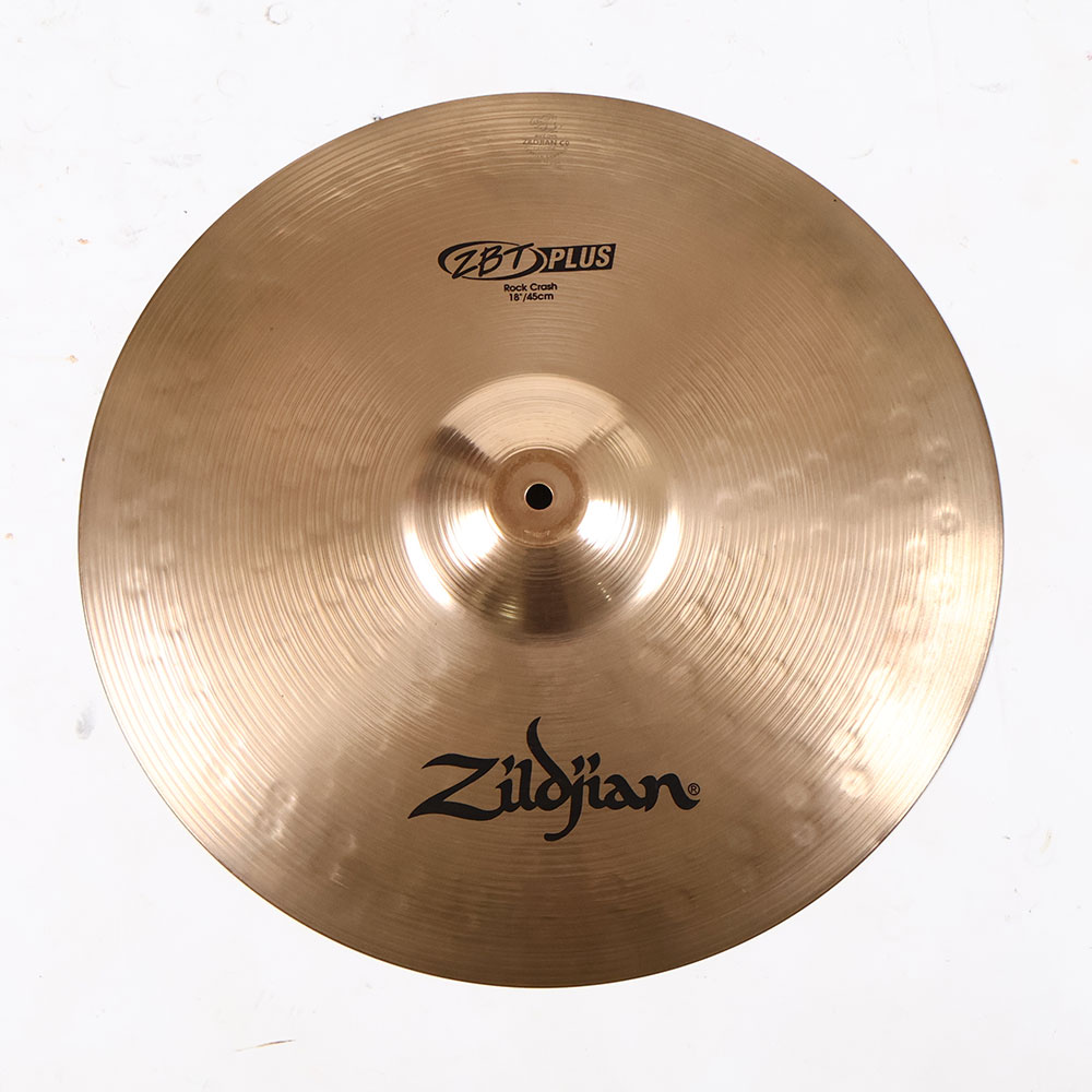 【中古】 クラッシュシンバル ジルジャン ZILDJIAN ZBT PLUS ROCK CRASH 18インチ