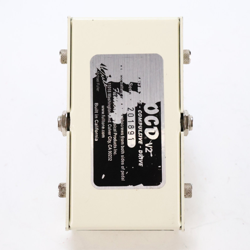 【中古】 Fulltone フルトーン OCD V2 オーバードライブ ギターエフェクター ボトム画像