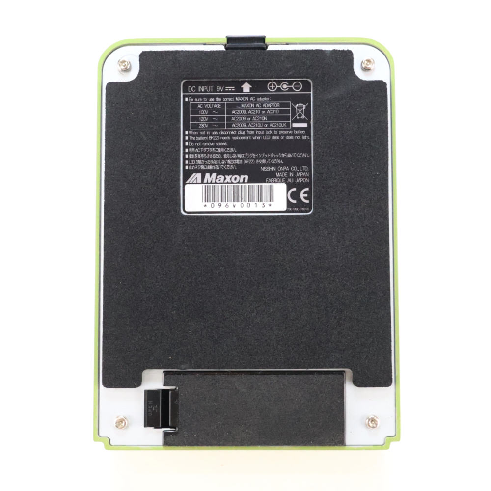 【中古】 エフェクター オーバードライブ MAXON OD-820 Over Drive Pro マクソン オーバードライブプロ ボトム画像
