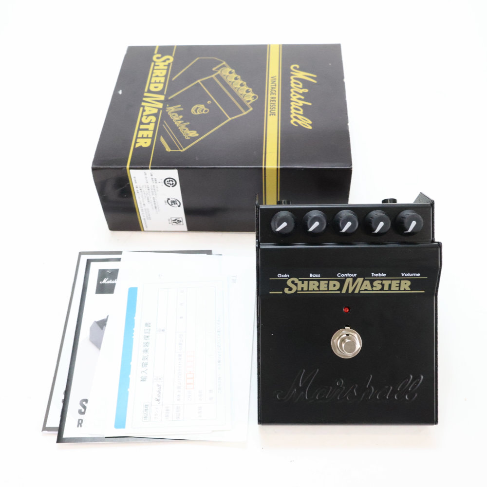 【中古】 ディストーション マーシャル MARSHALL Shredmaster VINTAGE REISSUE リイシューモデル ギターエフェクター SHRED MASTER シュレッドマスター