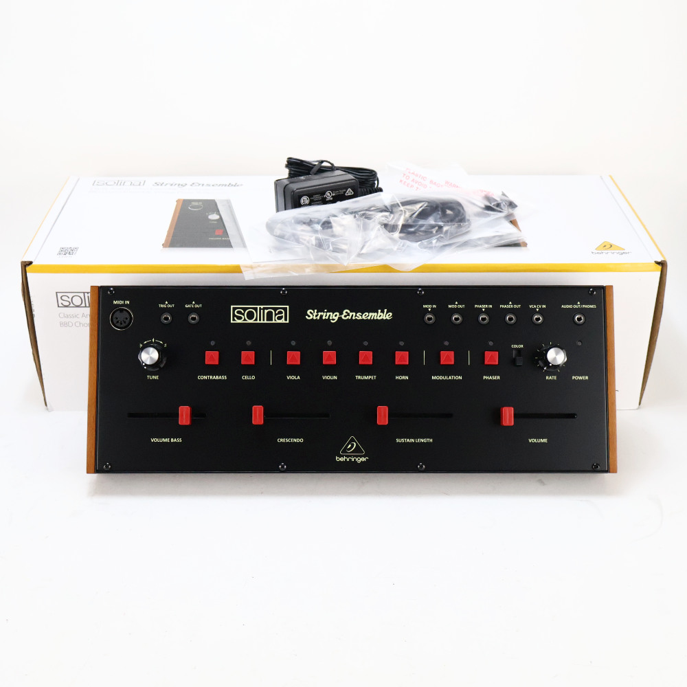 【中古】 BEHRINGER ベリンガー SOLINA STRING ENSEMBLE Analog String Ensemble Synthesizer ストリングス シンセサイザー