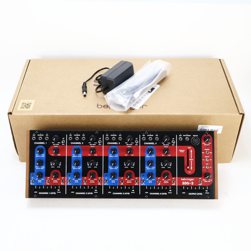 【中古】 アナログドラムシンセ BEHRINGER ベリンガー SDS-3 アナログシンセサイザー