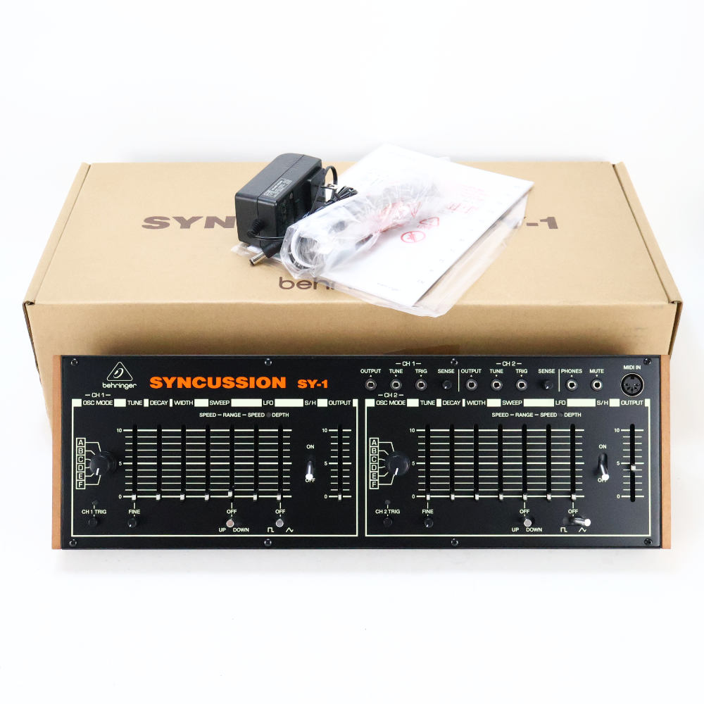 【中古】 シンセサイザー パーカッションシンセ BEHRINGER SYNCUSSION SY-1 ベリンガー シンカッション