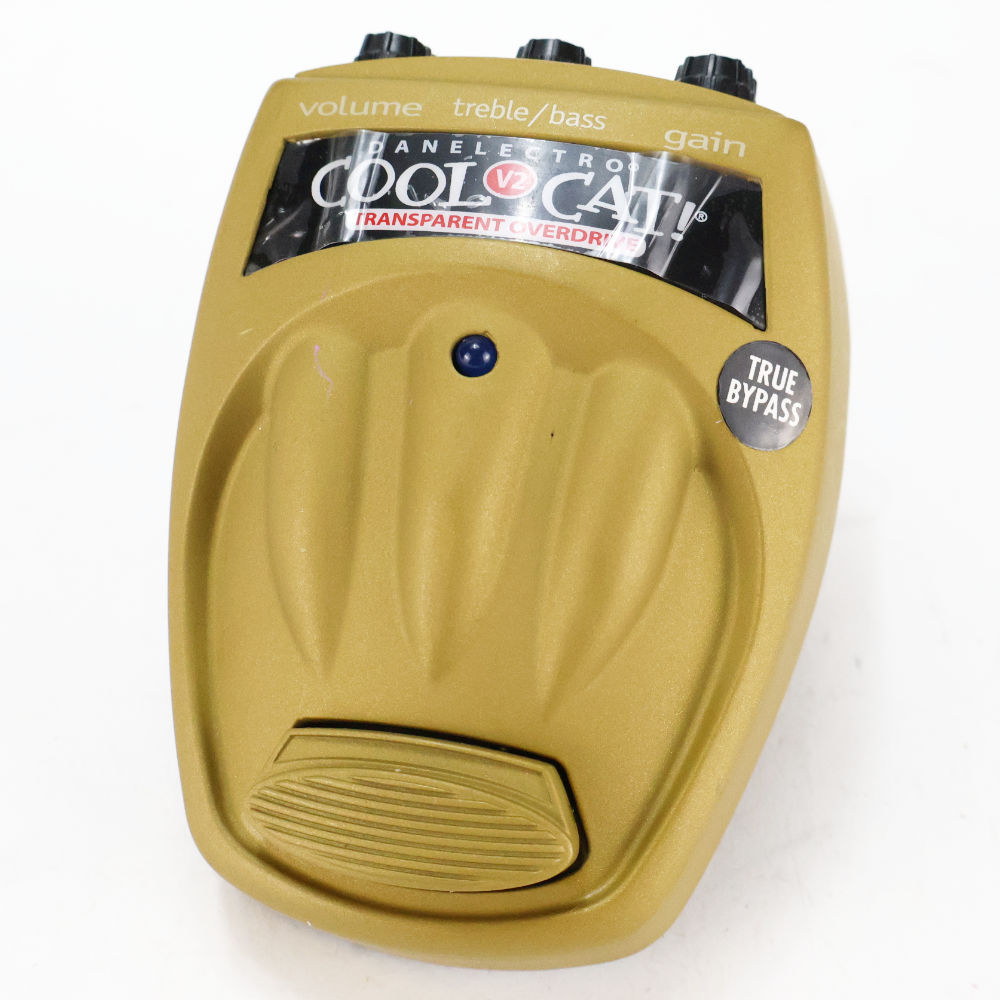 【中古】 エフェクター Danelectro Cool Cat Transparent Overdrive V2 CTO-2 ダンエレクトロ オーバードライブ