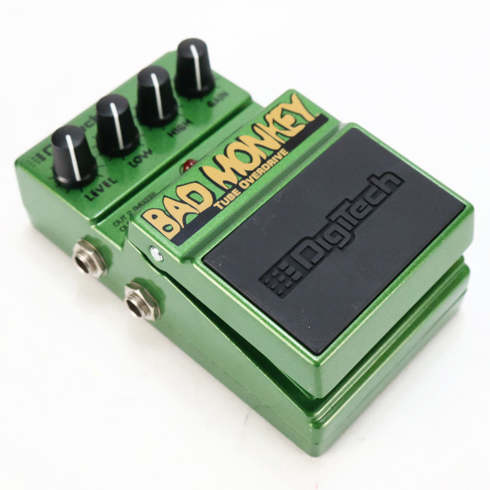 【中古】 DigiTech デジテック BAD MONKEY オーバードライブ ギターエフェクター 本体画像 斜め 2
