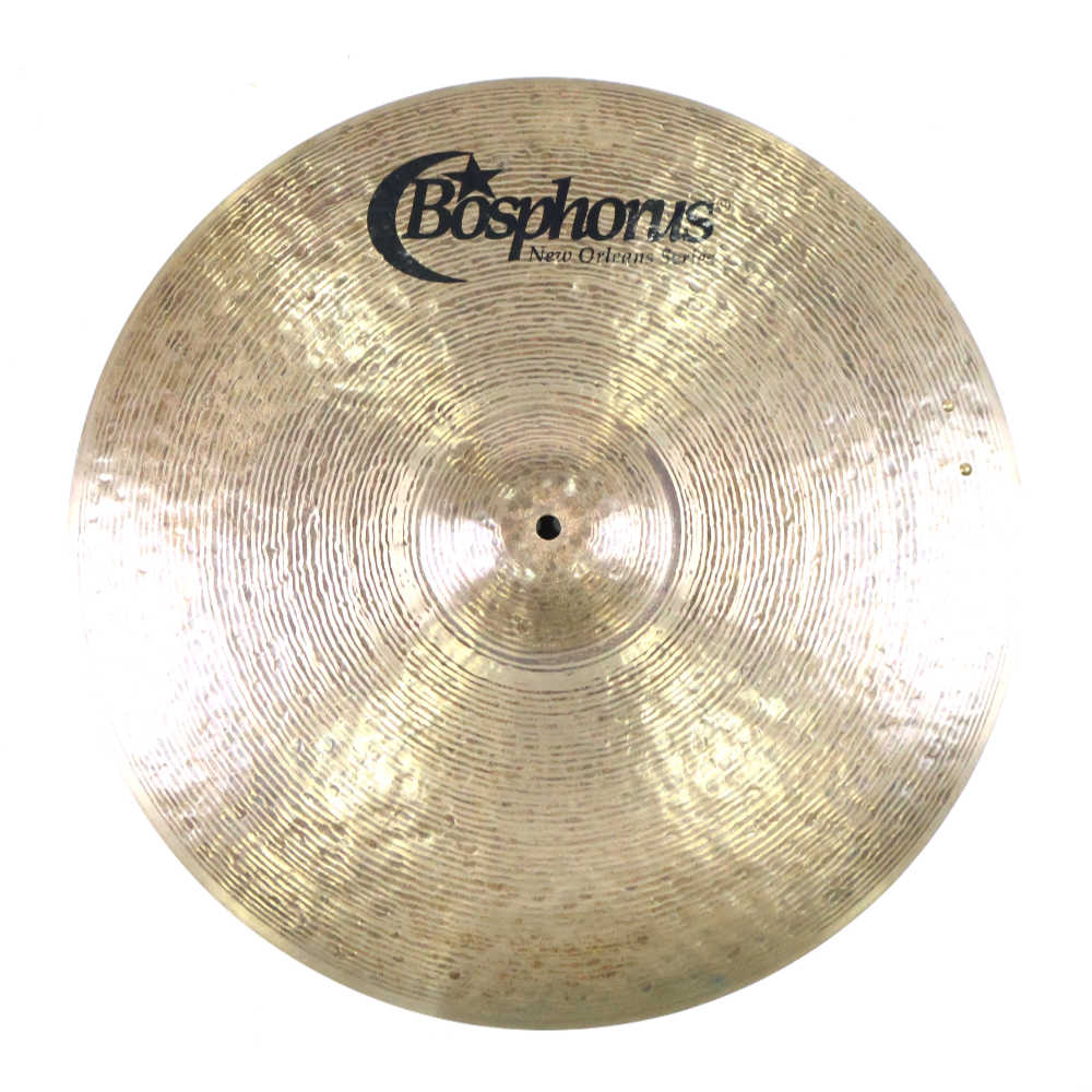 【中古】 リベット付きライドシンバル ボスフォラス Bosphorus New Orleans Series MEDIUM RIDE 20インチ