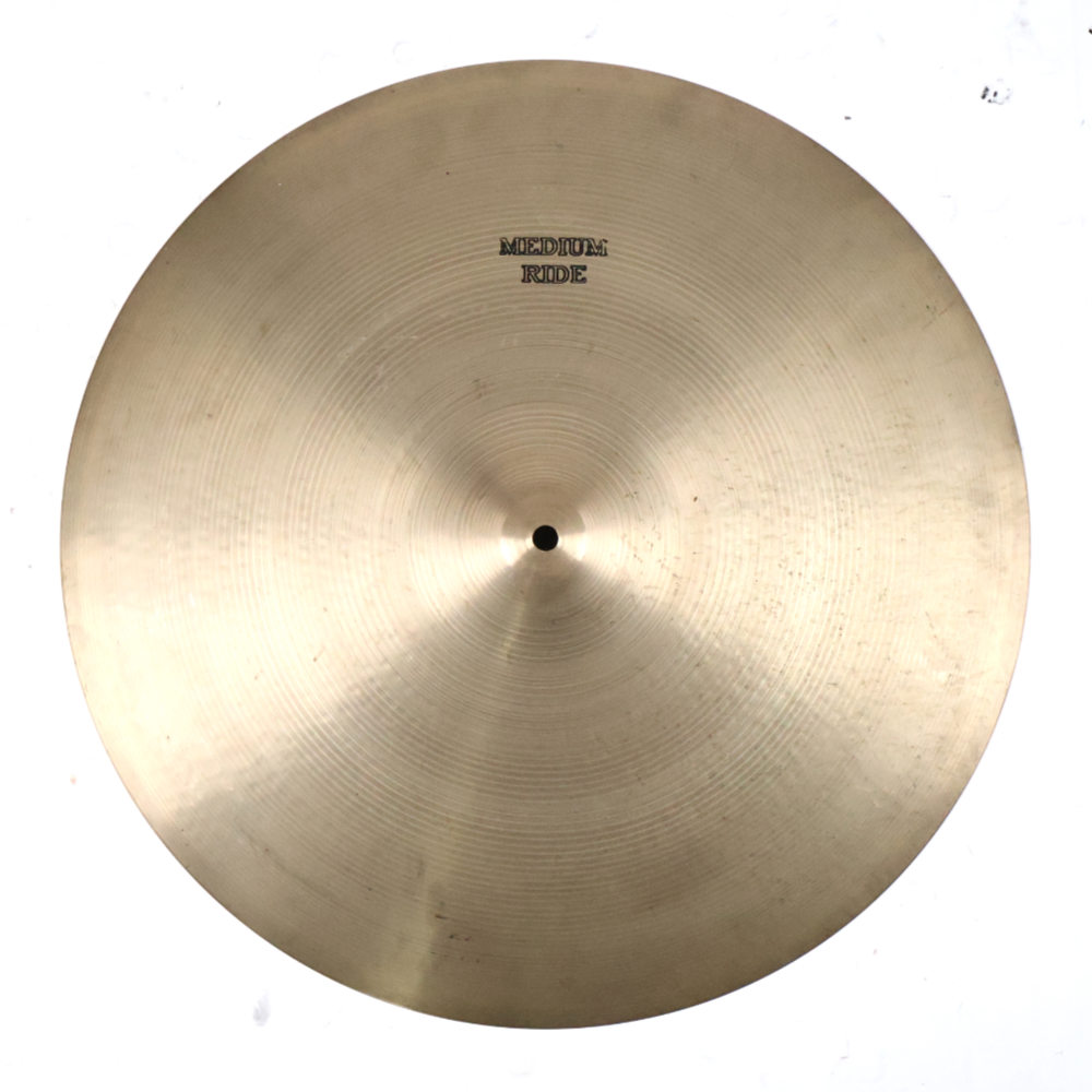 【中古】 ライドシンバル セイビアン SABIAN AA MEDIUM RIDE 20インチ 白抜きロゴ 1980s