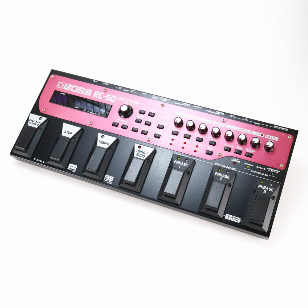 【中古】ルーパー エフェクター BOSS RC-50 Loop Station ループエフェクター ループステーション ステレオ 長時間