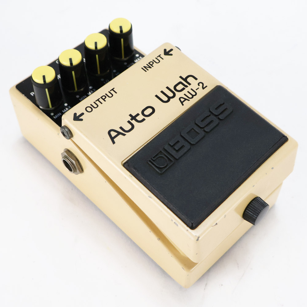【中古】 オートワウ エフェクター BOSS AW-2 Auto Wah ギターエフェクター 本体画像 斜め 2