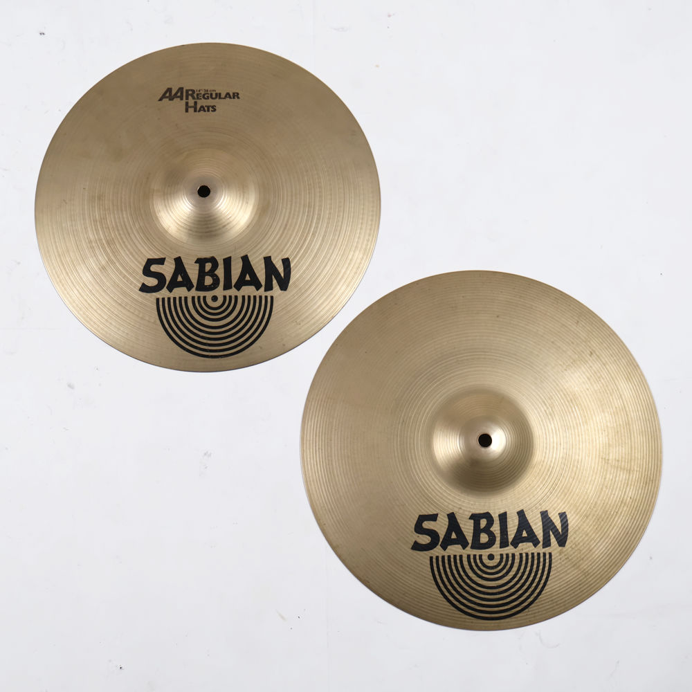 【中古】ハイハットシンバル ペア セイビアン SABIAN AA REGULAR HATS Pair 14インチ ペア
