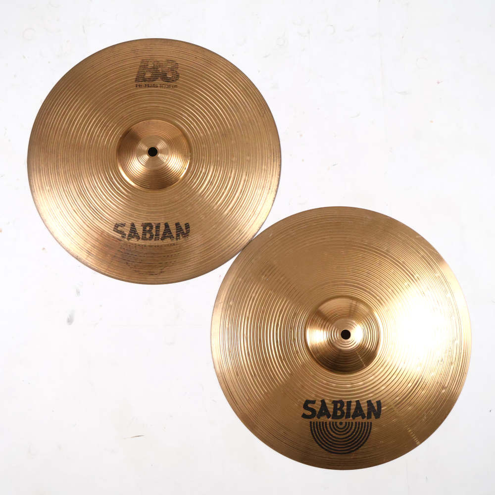 【中古】 ハイハットシンバル セイビアン SABIAN B8 HI-HATS 14インチ ペア