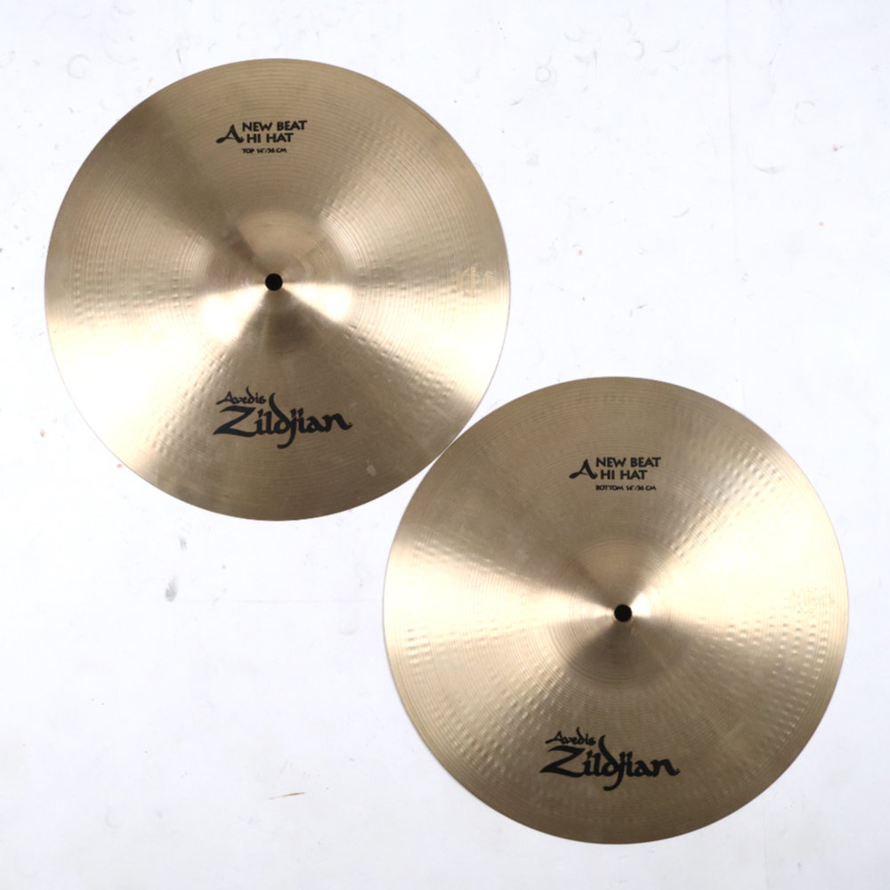 【中古】 ハイハットシンバル ペア ジルジャン ZILDJIAN A Zildjian NEW BEAT HIHAT Pair 14インチ