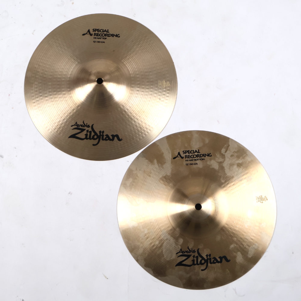 【中古】 ハイハットシンバル ペア ジルジャン ZILDJIAN A Zildjian SPECIAL RECORDING HIHAT 12インチ ペア