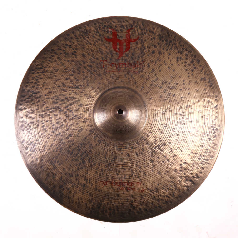 【中古】 ライドシンバル Tシンバル T-cymbals cymbalmaker ride 20インチ