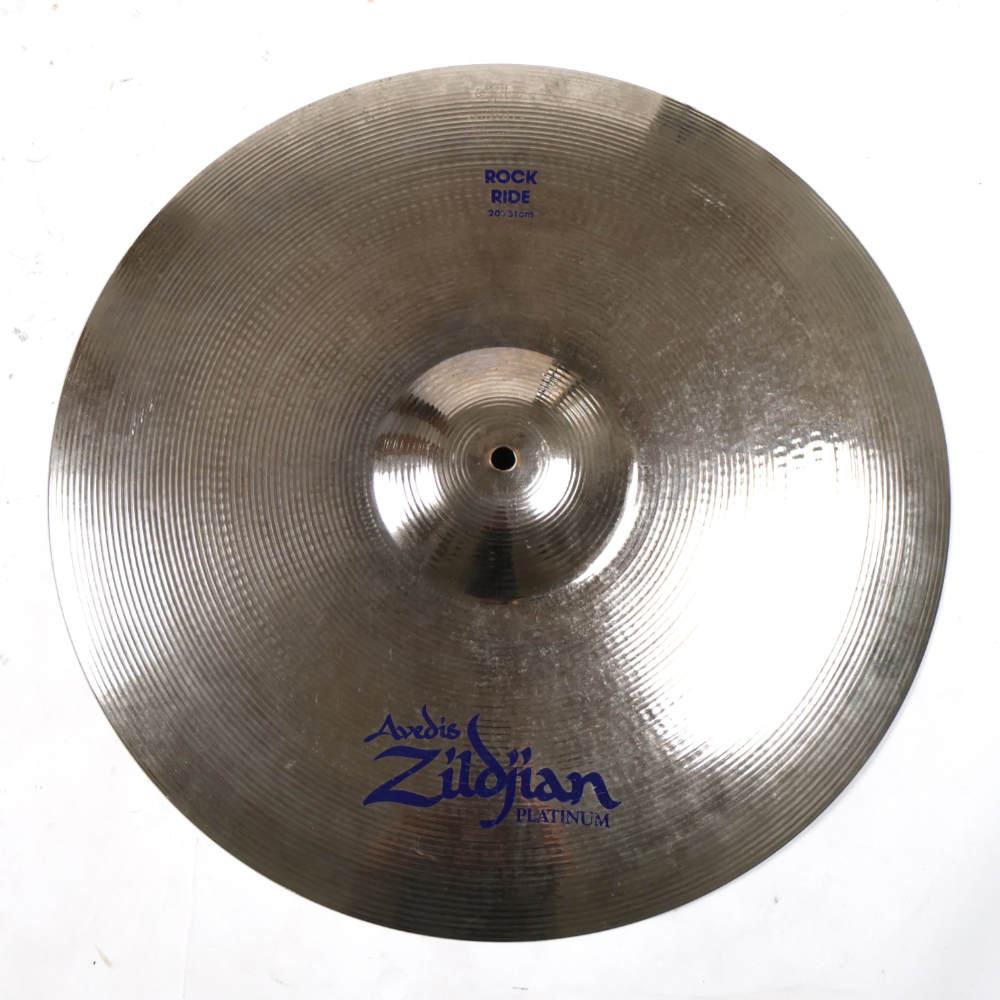 【中古】 ライドシンバル ジルジャン ZILDJIAN A ZILDJIAN PLATINUM ROCK RIDE 20インチ