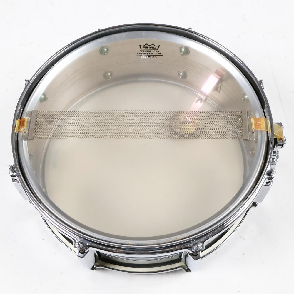 【中古】 スネアドラム ヤマハ YAMAHA SD350MG 14x5 スチールシェル Made in Japan 本体画像 裏