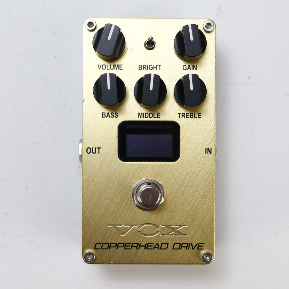 【中古】 エフェクター VOX COPPERHEAD DRIVE VE-CD ギターエフェクター オーバードライブ コッパーヘッドドライブ