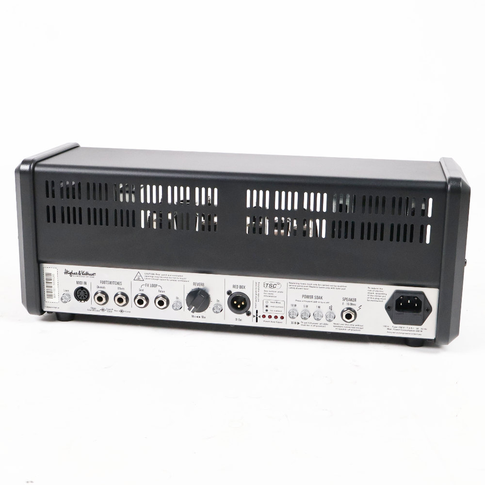 【中古】 ギターアンプ ヘッド Hughes&Kettner TubeMeister 36 Head (HUK-TM36/H) ヒュース&ケトナー チューブマイスター 本体画像 裏