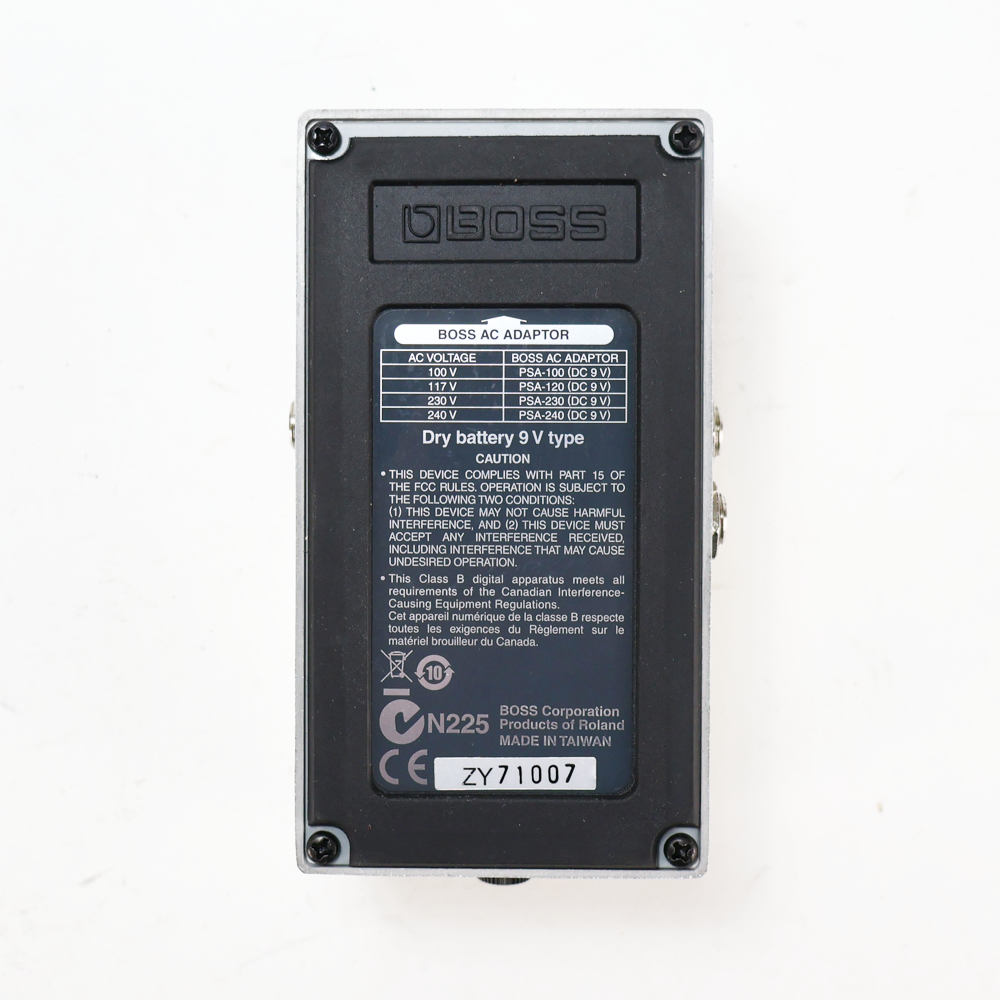 【中古】 クロマチックチューナー BOSS TU-3 Chromatic Tuner 裏面