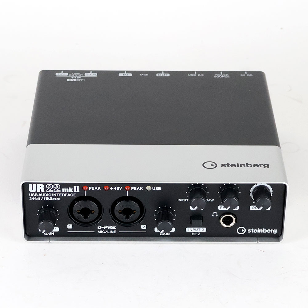 【中古】 オーディオインターフェイス Steinberg UR22mkII スタインバーグ USBオーディオインターフェース UR22 mk2