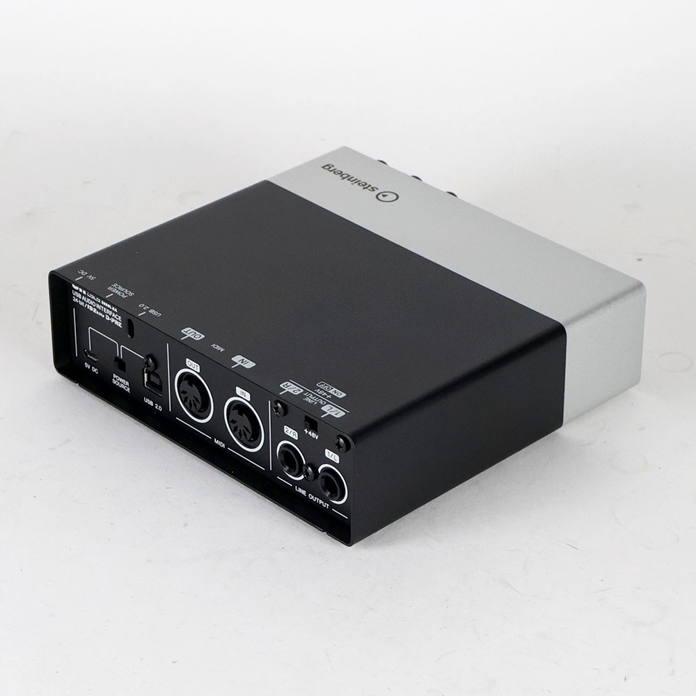 【中古】 オーディオインターフェイス Steinberg UR22mkII スタインバーグ USBオーディオインターフェース UR22 mk2 全体