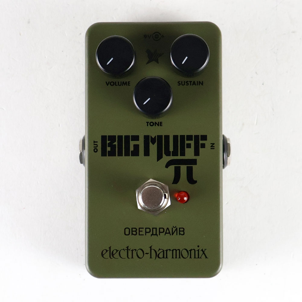 【中古】 ファズ ディストーション ELECTRO-HARMONIX Green Russian Big Muff ビッグマフ ギターエフェクター