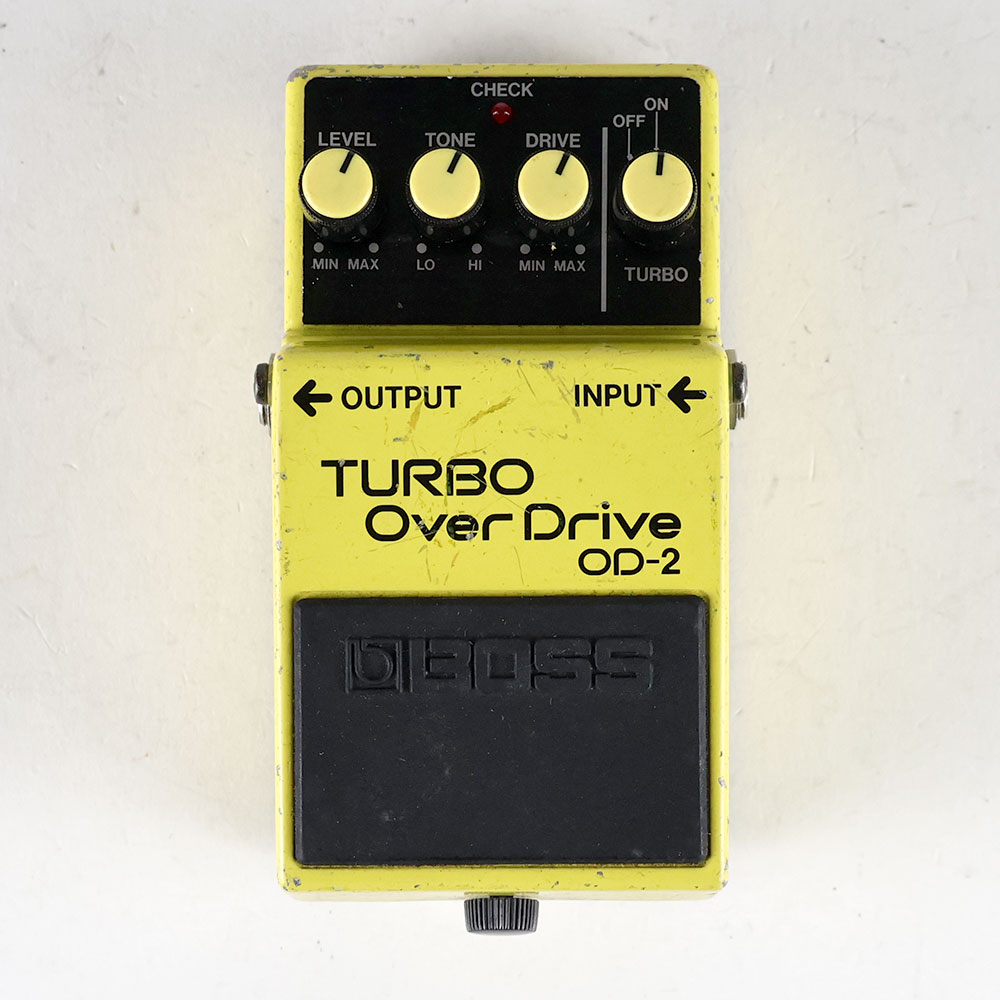【中古】ターボオーバードライブ エフェクター BOSS OD-2 TURBO OverDrive Made in Japan ボス ギターエフェクター