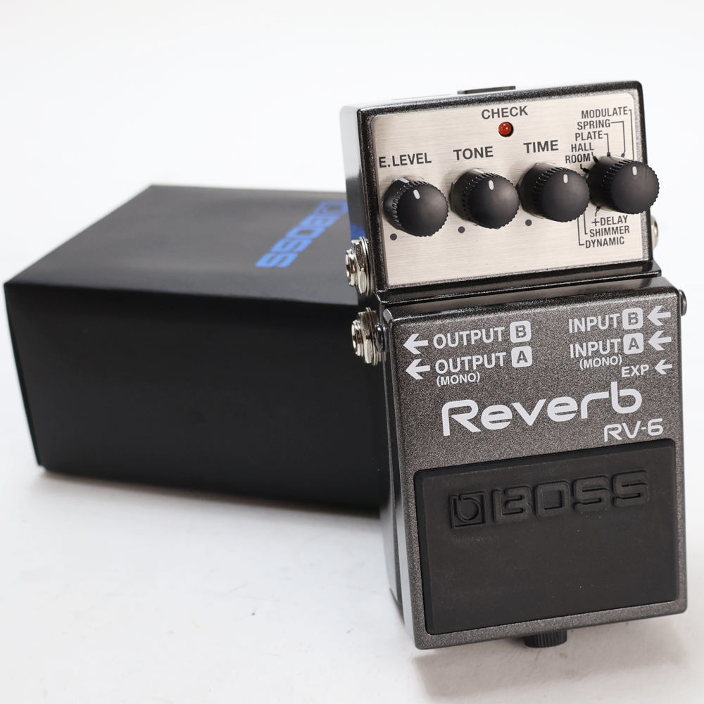 【中古】 リバーブ エフェクター BOSS ボス Reverb RV-6 ギターエフェクター