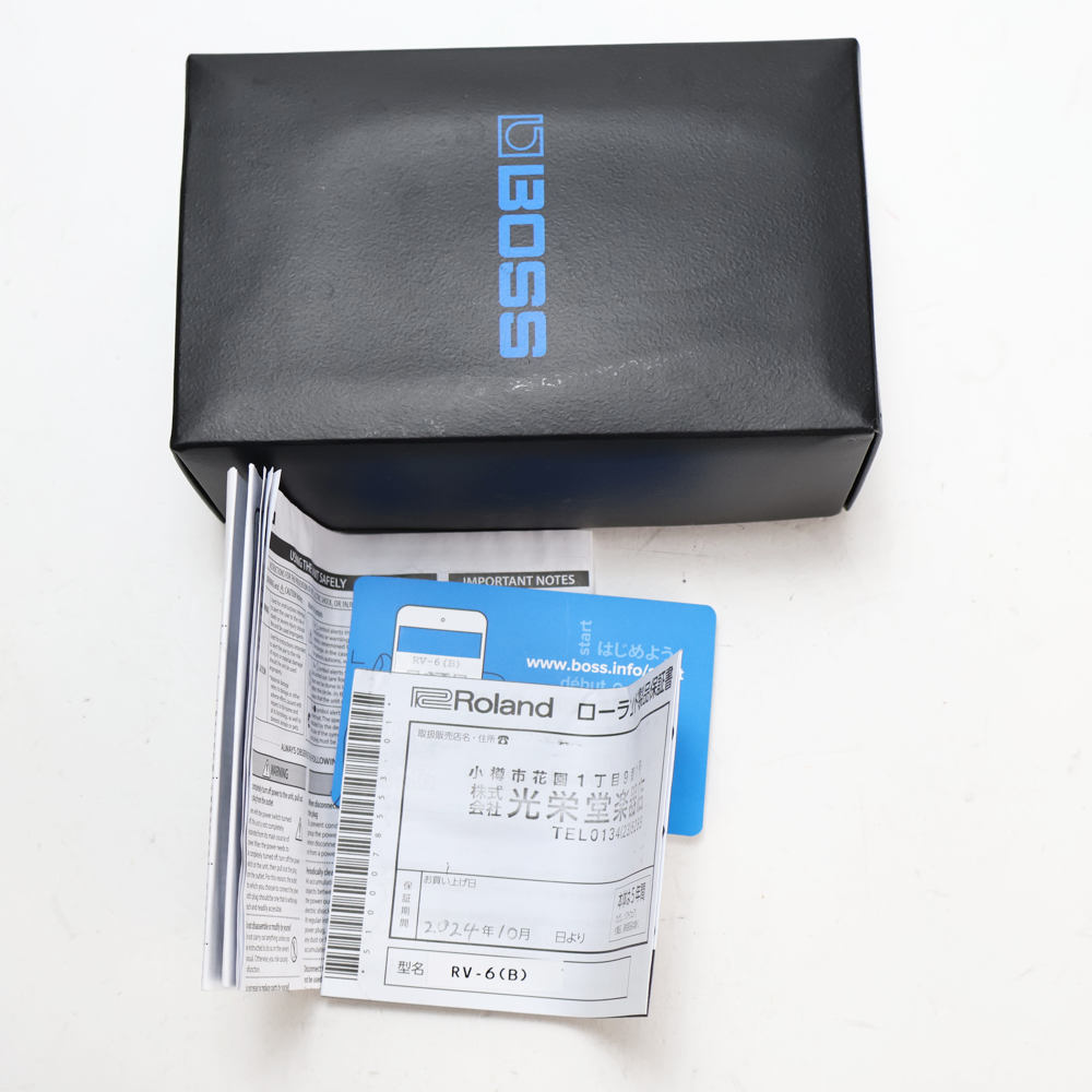 【中古】 リバーブ エフェクター BOSS ボス Reverb RV-6 ギターエフェクター 付属品