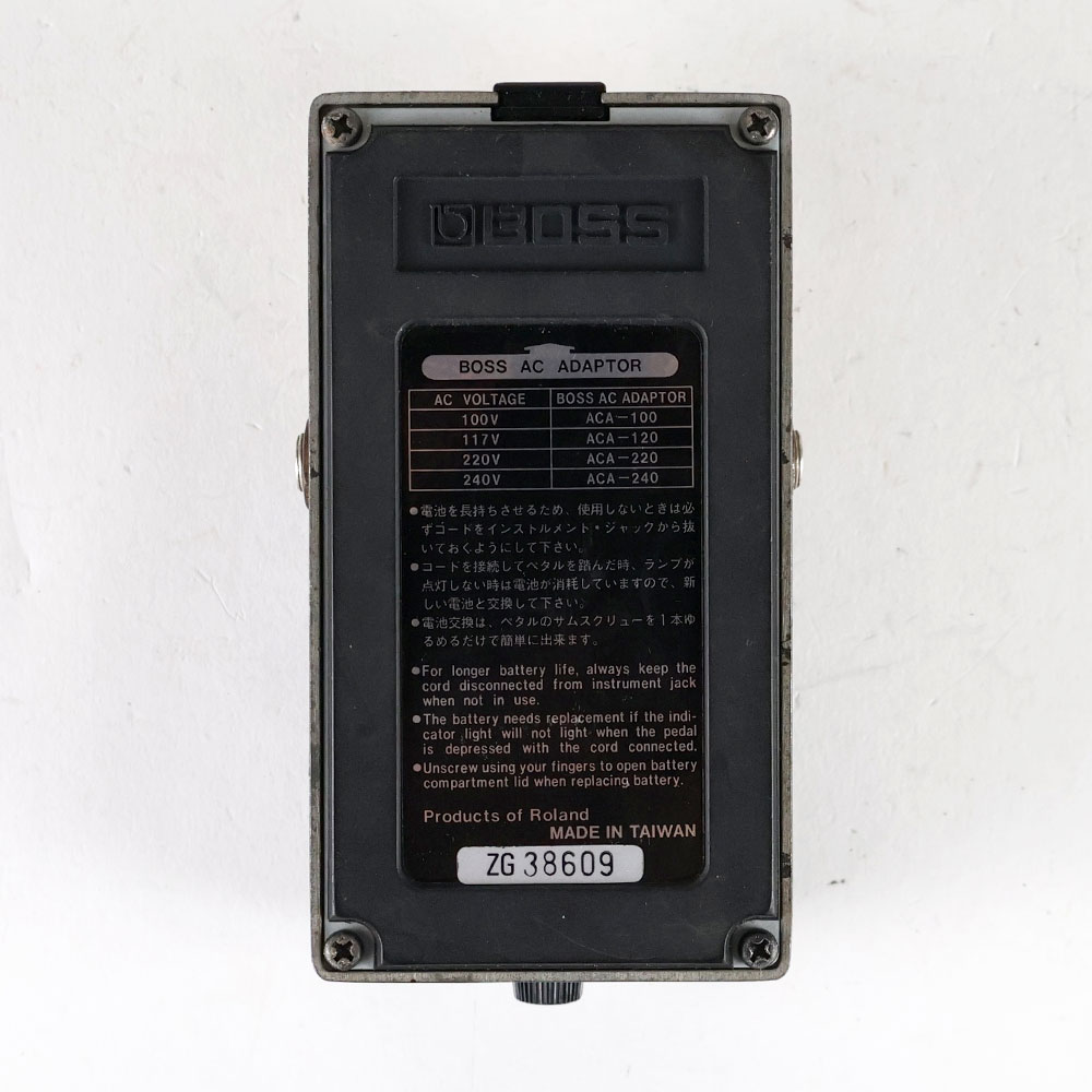 【中古】ベースイコライザー エフェクター BOSS GE-7B Bass Equalizer ベースエフェクター 裏面