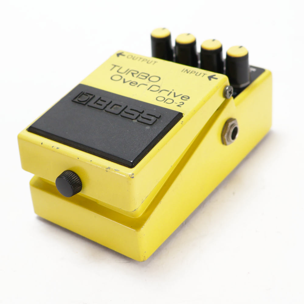 【中古】ターボオーバードライブ エフェクター BOSS OD-2 TURBO OverDrive ボス ギターエフェクター 側面