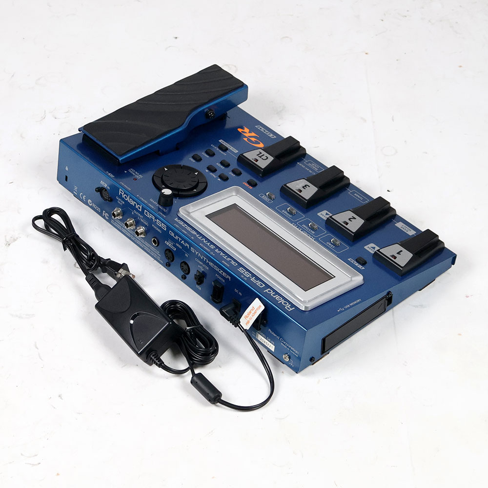 【中古】 ギターシンセサイザー ROLAND GR-55 ローランド 全体
