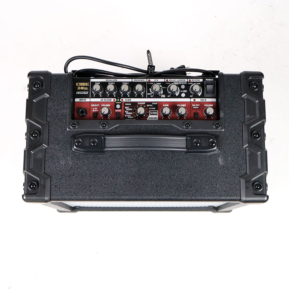 【中古】 ギターアンプ ROLAND CUBE-80XL コントロールパネル