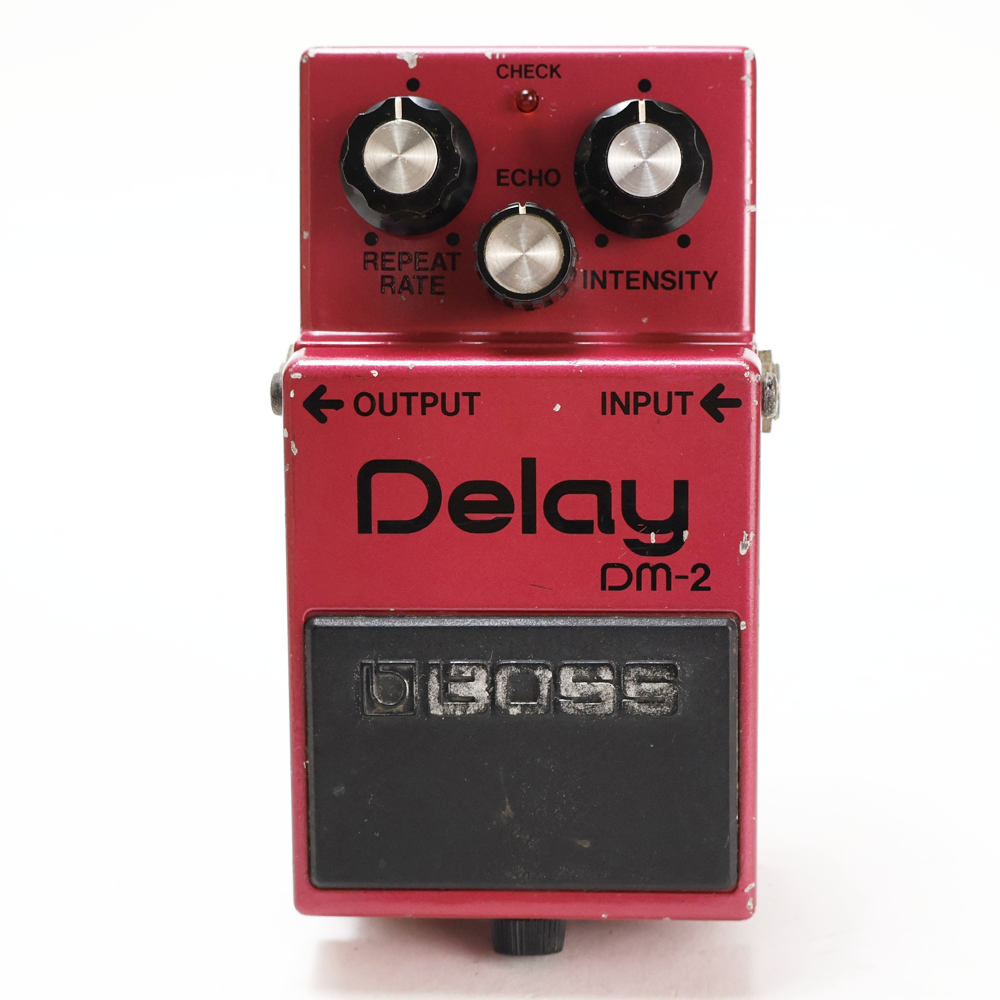 【中古】 アナログディレイ エフェクター BOSS DM-2 Delay 1982年頃製造 前期モデル Made in Japan ギターエフェクター