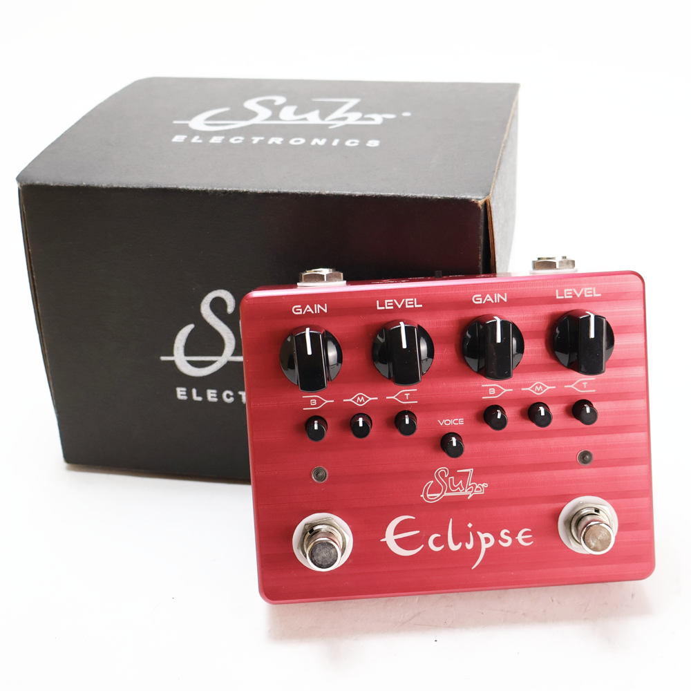 【中古】 エフェクター Suhr Eclipse オーバードライブ ディストーション ギターエフェクター サー エクリプス