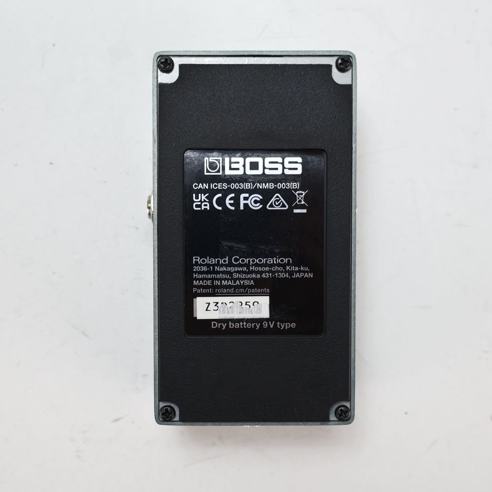 【中古】 BOSS BC-1X Bass Comp ベース用コンプレッサー 裏面