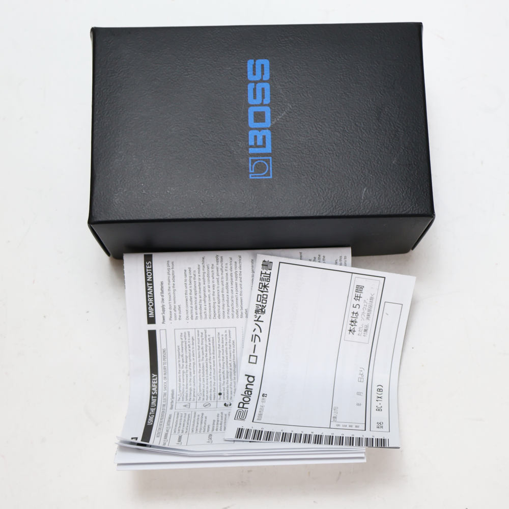 【中古】 BOSS BC-1X Bass Comp ベース用コンプレッサー 付属品