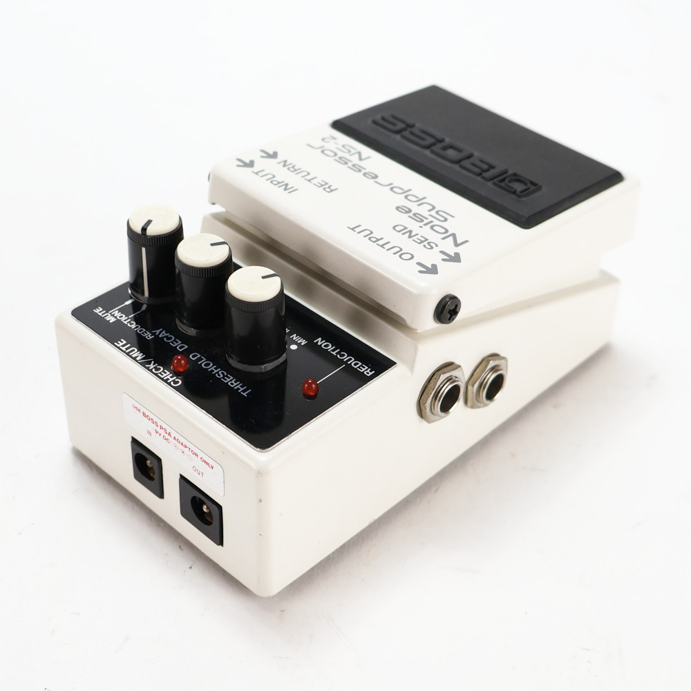 【中古】 ノイズサプレッサー エフェクター BOSS NS-2 Noise Suppressor ギターエフェクター 側面
