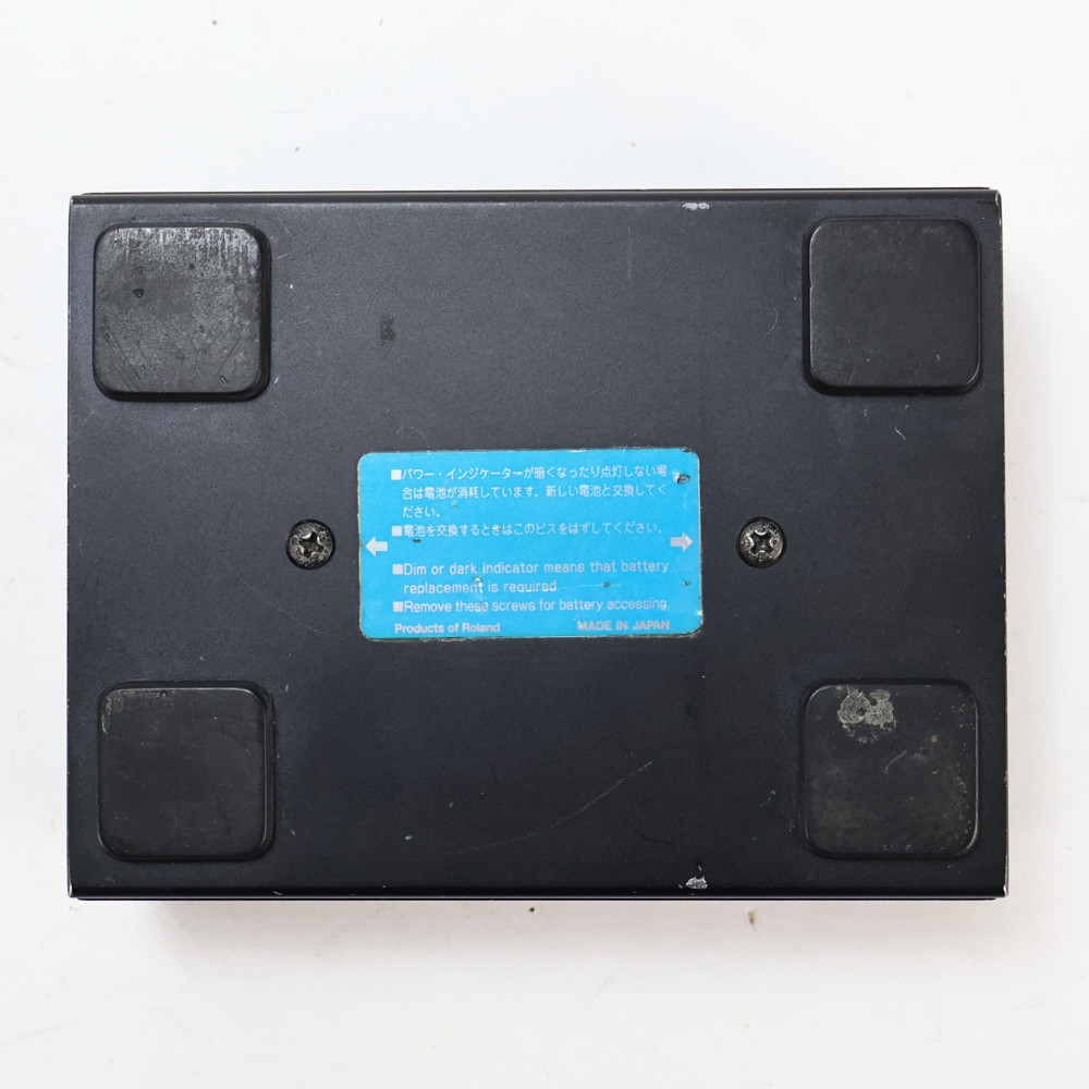 【中古】 ダイレクトボックス DIボックス BOSS DI-1 Direct Box D.Iボックス MADE IN JAPAN 日本製 裏面