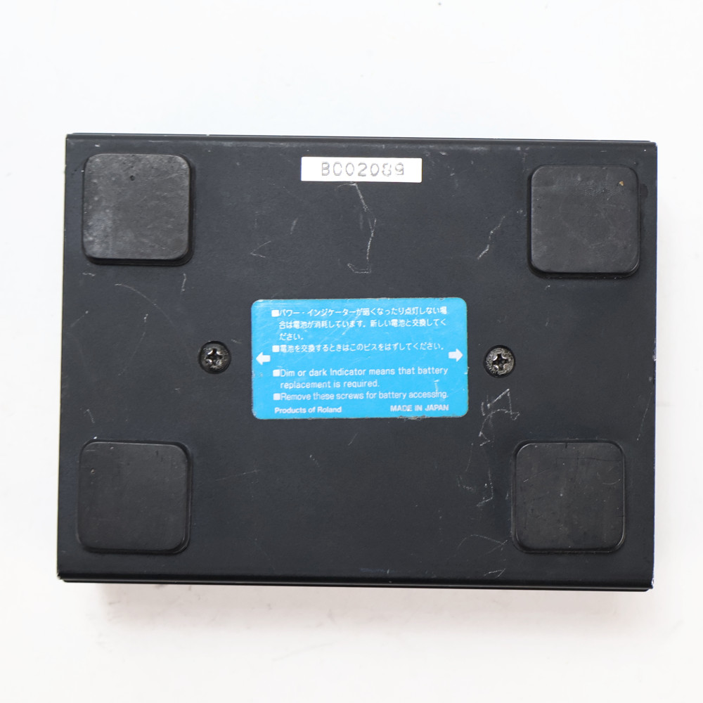 【中古】 ダイレクトボックス DIボックス BOSS DI-1 Direct Box D.Iボックス MADE IN JAPAN 日本製 裏面