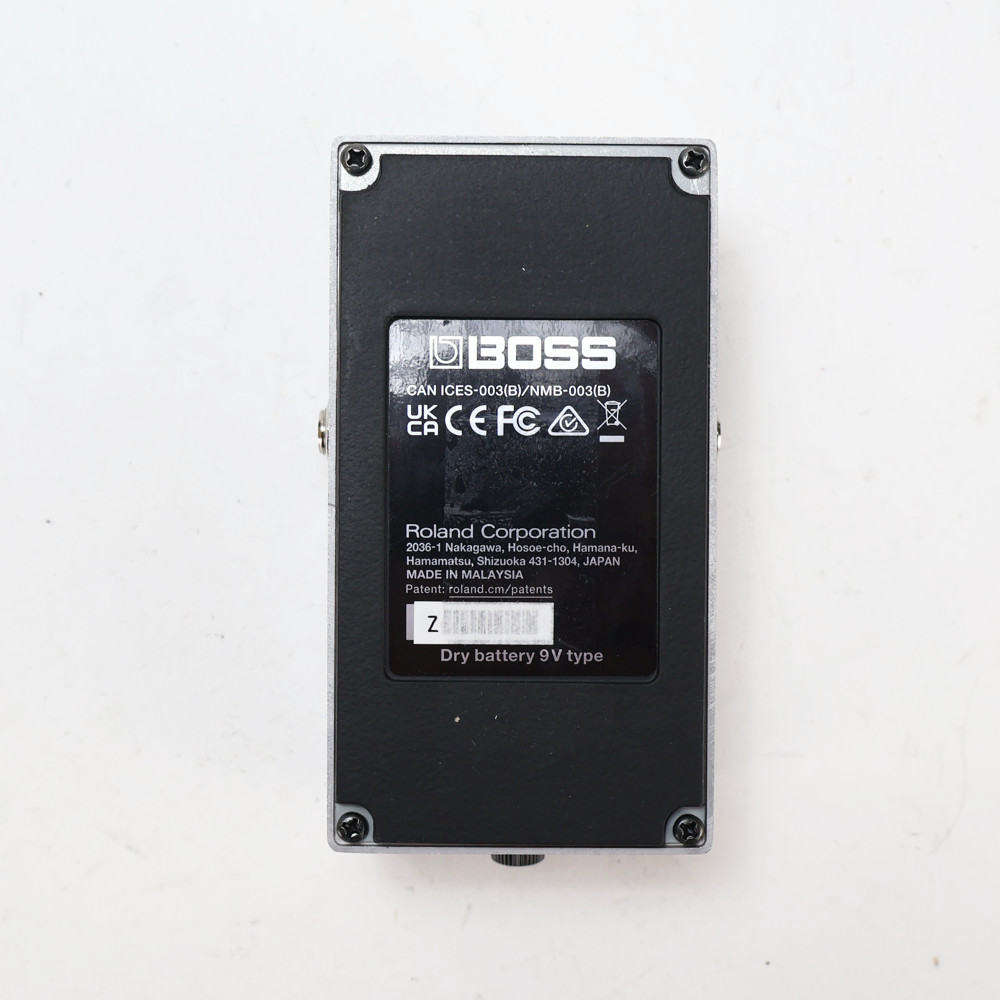 【中古】 ファズ エフェクター BOSS FZ-5 Fuzz ボス ギターエフェクター 裏面