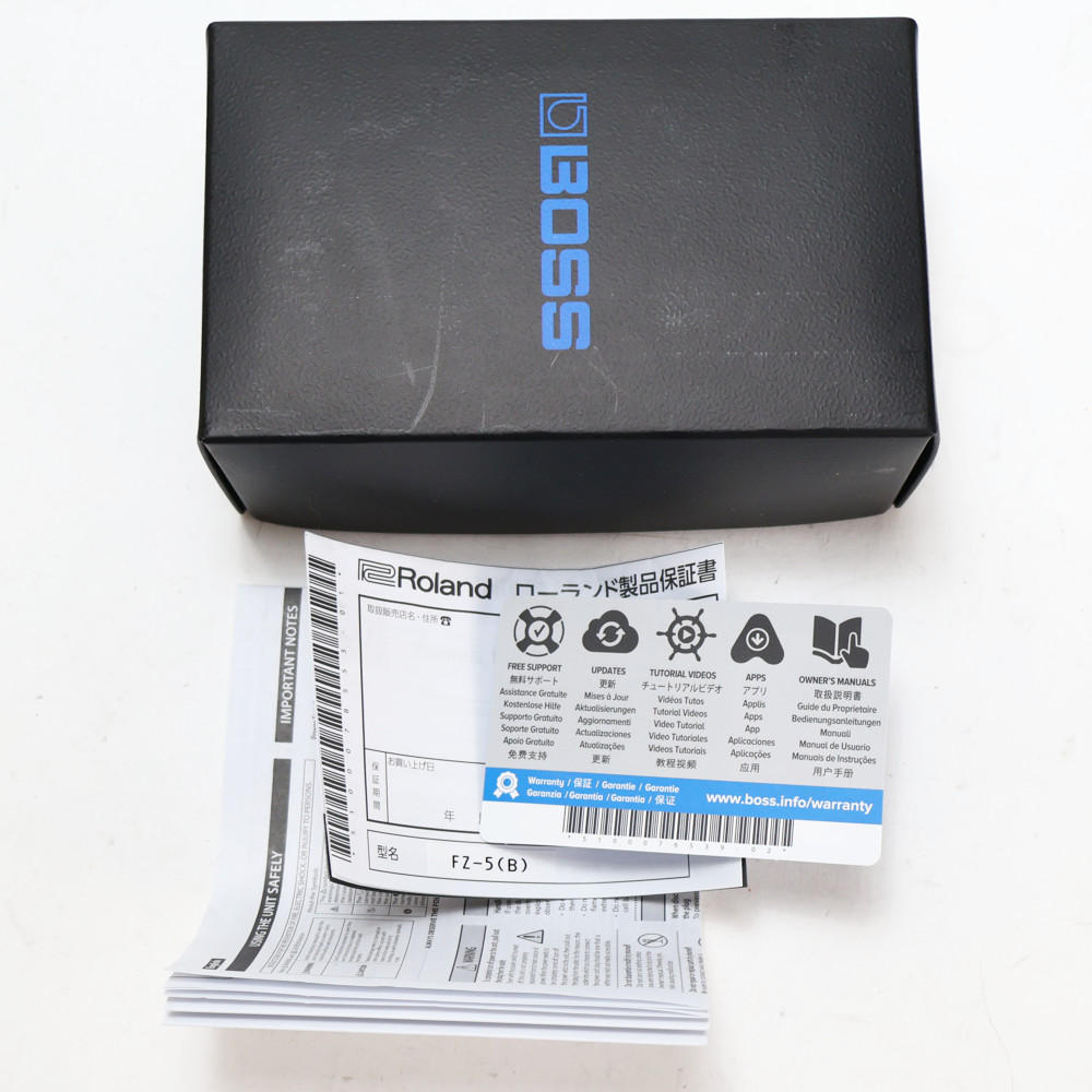 【中古】 ファズ エフェクター BOSS FZ-5 Fuzz ボス ギターエフェクター 付属品